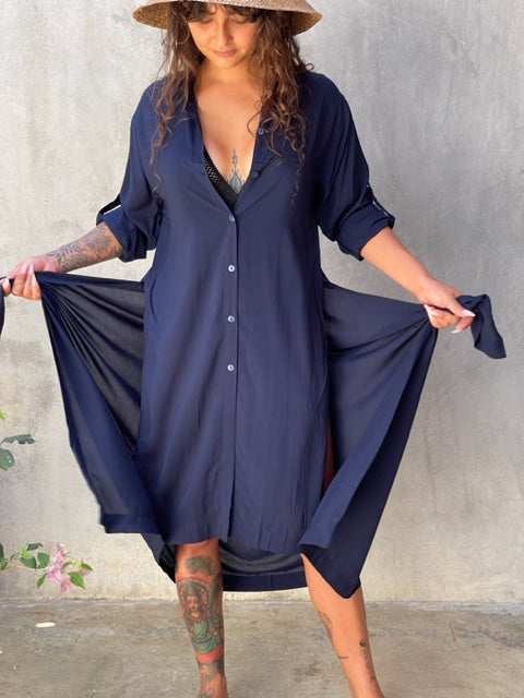 Billy Navy Dress