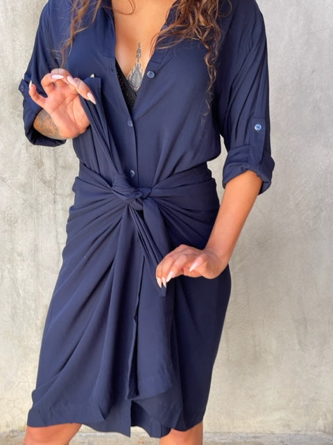 Billy Navy Dress