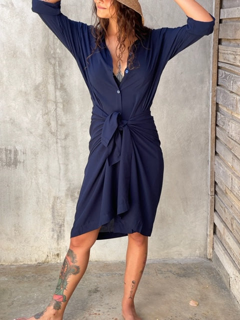 Billy Navy Dress