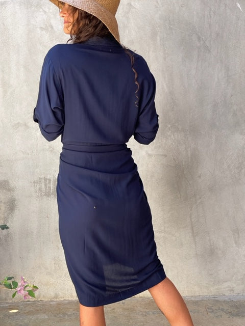Billy Navy Dress