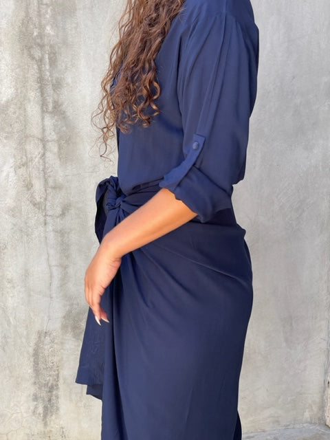 Billy Navy Dress