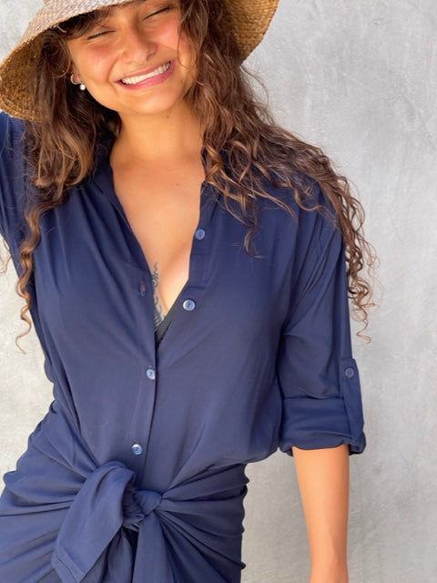 Billy Navy Dress