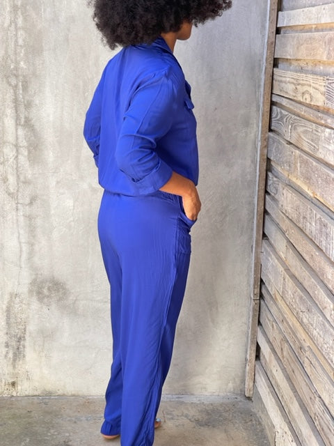 Roxi Electric Blue Jumpsuit