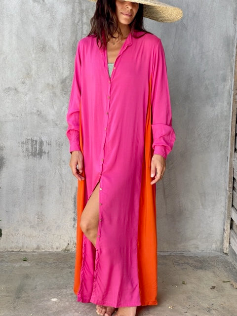 Juliana Pink and Orange Tunic
