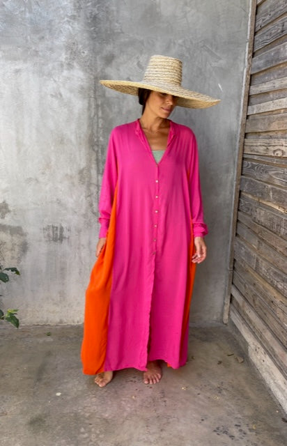 Juliana Pink and Orange Tunic