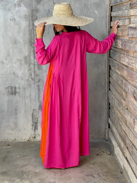Juliana Pink and Orange Tunic