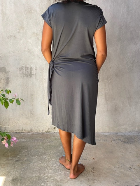 Nicole Grey Dress