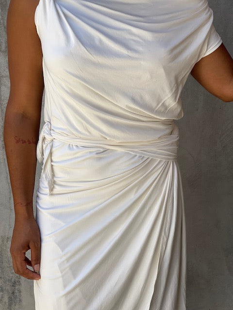 Nicole White Dress