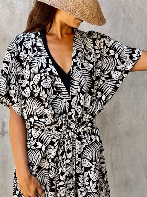 Ubu Black and White Dress
