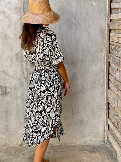 Ubu Black and White Dress