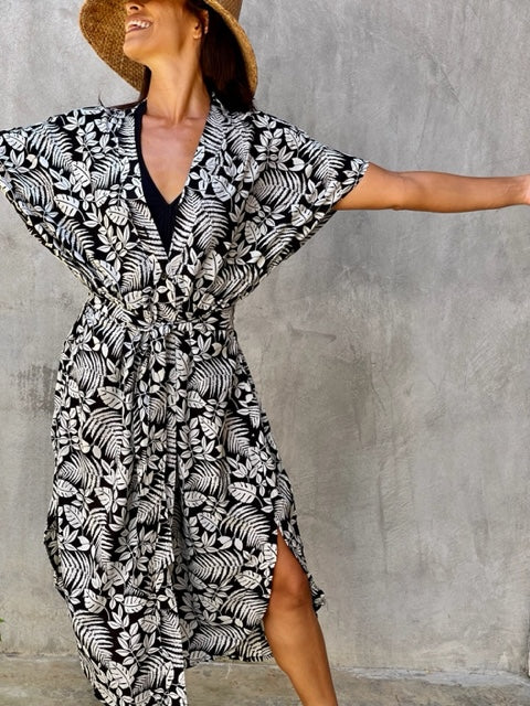 Ubu Black and White Dress
