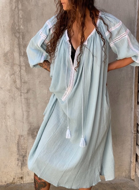Vero Baby Blue Dress